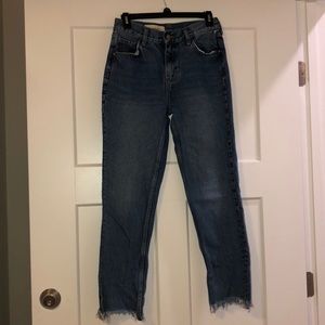Pilcro and the Letterpress Denim Mom Jeans